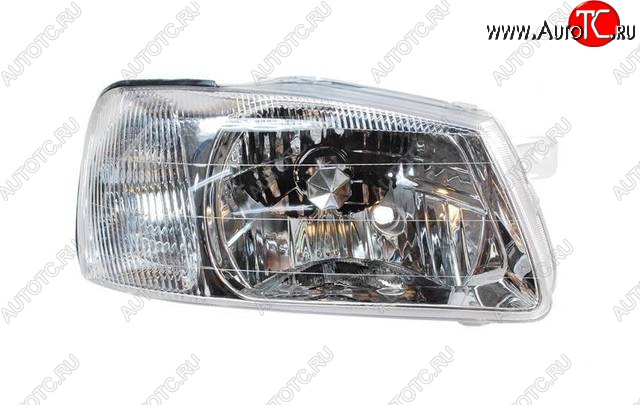 6 249 р. Правая фара DEPO Hyundai Accent 2 LC седан дорестайлинг (ТагАЗ) (1999-2012)  с доставкой в г. Белгород