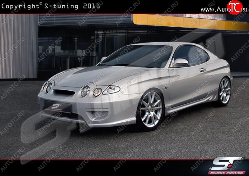 25 899 р. Передний бампер ST1 Hyundai Coupe (2002-2008)  с доставкой в г. Белгород