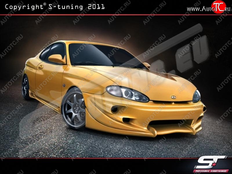 16 299 р. Пороги накладки Velside Hyundai Coupe (2002-2008)  с доставкой в г. Белгород