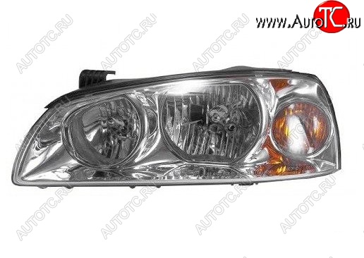 1 849 р. Фара BRIGHTROAD (мех. корректор, хром, левая) Hyundai Elantra XD седан дорестайлинг (2000-2003)  с доставкой в г. Белгород