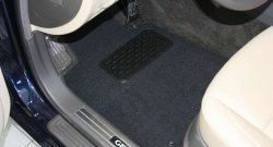 349 р. Коврики в салон Element 4 шт. (текстиль)  Hyundai Genesis  BH (2008-2012) седан дорестайлинг  с доставкой в г. Белгород. Увеличить фотографию 4