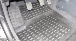 2 089 р. Коврики в салон Element 4 шт. (полиуретан)  Hyundai Getz  TB (2002-2010) хэтчбэк 5 дв. дорестайлинг, хэтчбэк 5 дв. рестайлинг  с доставкой в г. Белгород. Увеличить фотографию 5