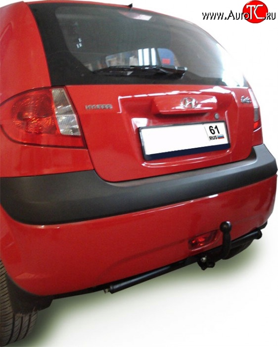 6 199 р. Фаркоп Лидер Плюс Hyundai Getz TB хэтчбэк 5 дв. дорестайлинг (2002-2005) (Без электропакета)  с доставкой в г. Белгород