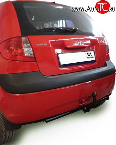 9 649 р. Фаркоп NovLine Hyundai Getz TB хэтчбэк 5 дв. рестайлинг (2005-2010)  с доставкой в г. Белгород