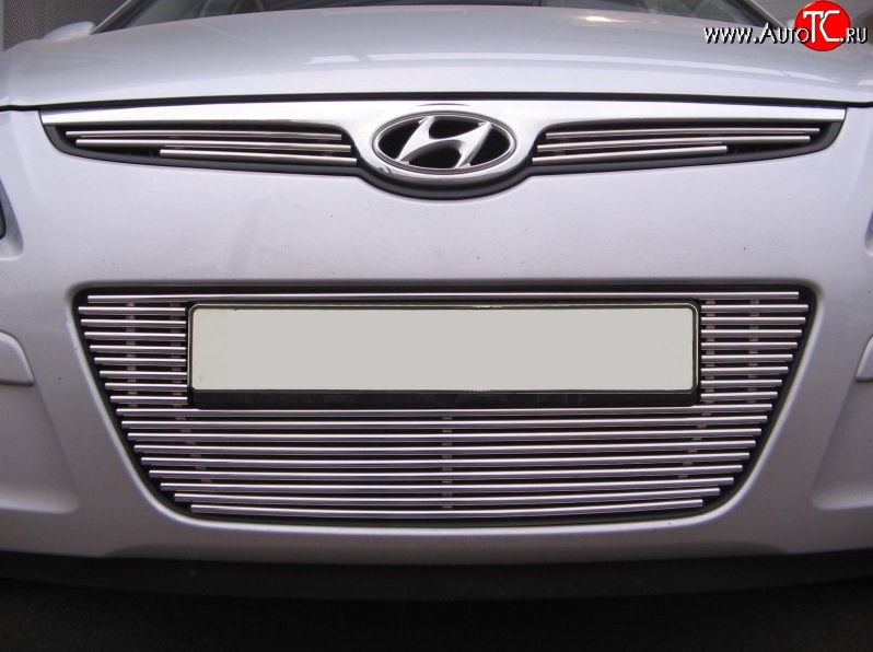 5 599 р. Декоративная вставка воздухозаборника Berkut Hyundai I30 FD универсал дорестайлинг (2007-2010)  с доставкой в г. Белгород