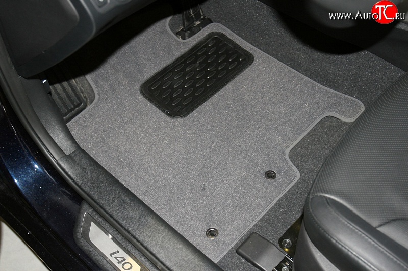 2 384 р. Коврик в салони Element 5 шт. (текстиль) Hyundai I40 1 VF дорестайлинг седан (2011-2015)  с доставкой в г. Белгород