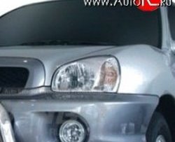 Прозрачная защита передних фар Novline Hyundai Santa Fe  SM (2000-2012)