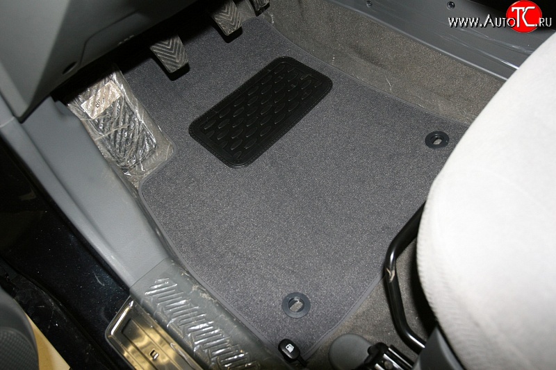 349 р. Коврики в салон Element 4 шт. (текстиль)  Hyundai Santa Fe  SM (2000-2012)  с доставкой в г. Белгород