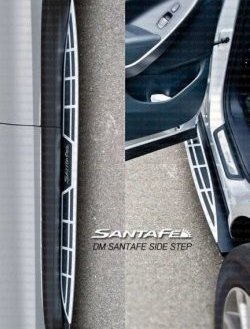 15 449 р. Пороги OEM Style Hyundai Santa Fe DM дорестайлинг (2012-2016)  с доставкой в г. Белгород. Увеличить фотографию 2