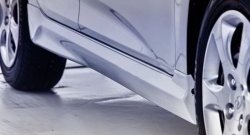3 599 р. Пороги накладки Sport KIA Rio 3 QB хэтчбек 5 дв. рестайлинг (2015-2017) (Неокрашенные)  с доставкой в г. Белгород. Увеличить фотографию 3