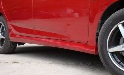 4 789 р. Пороги накладки Sport v2 KIA Rio 3 QB хэтчбек 5 дв. рестайлинг (2015-2017) (Неокрашенные)  с доставкой в г. Белгород. Увеличить фотографию 3