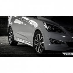 4 999 р. Пороги накладки ZEUS KIA Rio 3 QB хэтчбек 5 дв. рестайлинг (2015-2017) (Неокрашенные)  с доставкой в г. Белгород. Увеличить фотографию 8