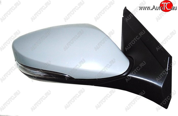 2 359 р. Боковое правое зеркало заднего вида SAT (обогрев, 5 контактов)  Hyundai Solaris  RBr (2010-2017) седан дорестайлинг, хэтчбэк дорестайлинг, седан рестайлинг, хэтчбэк рестайлинг (Неокрашенное)  с доставкой в г. Белгород