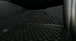 2 499 р. Коврики в салон Element 4 шт. (полиуретан)  Hyundai Sonata  YF (2009-2014)  с доставкой в г. Белгород. Увеличить фотографию 4