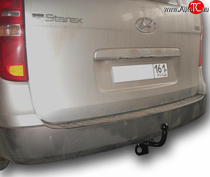 10 699 р. Фаркоп Лидер Плюс Hyundai Starex/Grand Starex/H1 TQ дорестайлинг (2007-2013) (Без электропакета)  с доставкой в г. Белгород