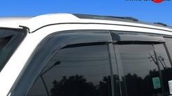 Дефлекторы окон (ветровики) Novline 4 шт Hyundai Terracan HP рестайлинг (2004-2007)