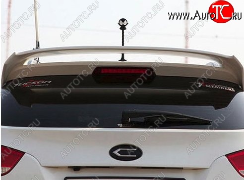 7 149 р. Спойлер CT Hyundai Tucson LM (2010-2017) (Неокрашенный)  с доставкой в г. Белгород