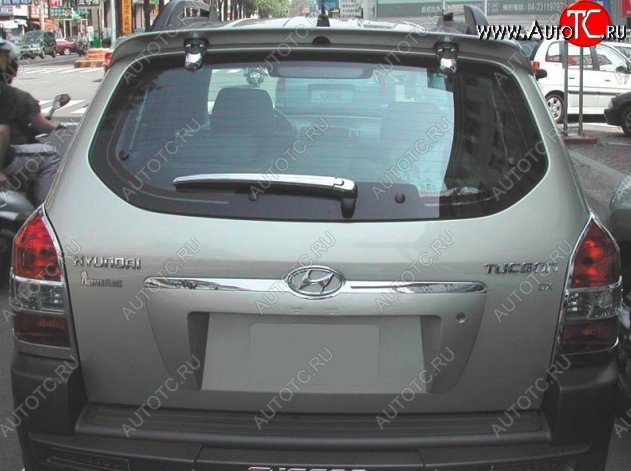 4 749 р. Спойлер CT Hyundai Tucson JM (2004-2010) (Неокрашенный)  с доставкой в г. Белгород