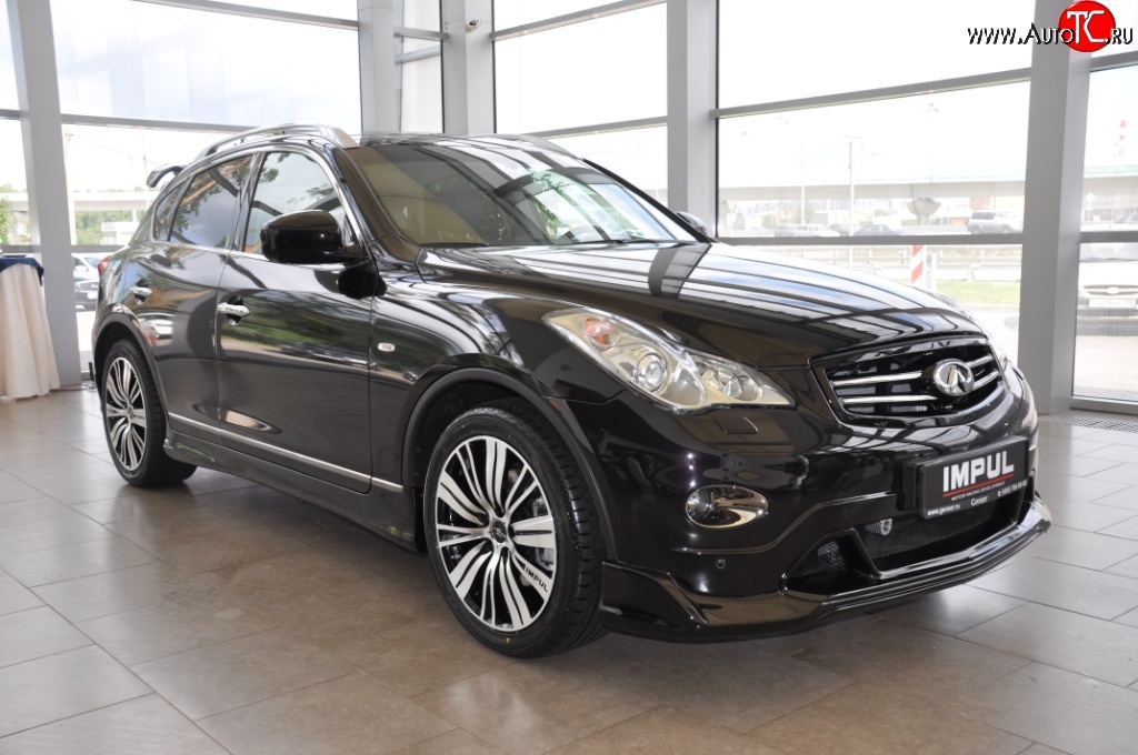 41 249 р. Передний бампер Impul INFINITI EX35 J50 (2007-2013) (Неокрашенный)  с доставкой в г. Белгород