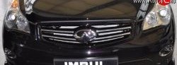 22 199 р. Решётка радиатора Impul INFINITI EX35 J50 (2007-2013) (Неокрашенная)  с доставкой в г. Белгород. Увеличить фотографию 3