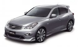 22 199 р. Решётка радиатора Impul INFINITI EX35 J50 (2007-2013) (Неокрашенная)  с доставкой в г. Белгород. Увеличить фотографию 5