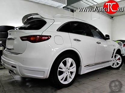 11 399 р. Спойлер Lorinser INFINITI FX37 S51 дорестайлинг (2008-2011) (Неокрашенный)  с доставкой в г. Белгород