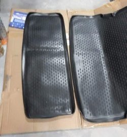 2 699 р. Комплект ковриков в багажник Element (полиуретан, 2 шт.)  INFINITI QX56  JA60 (2004-2010) дорестайлинг, рестайлинг (черный)  с доставкой в г. Белгород. Увеличить фотографию 2