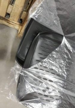 2 699 р. Комплект ковриков в багажник Element (полиуретан, 2 шт.)  INFINITI QX56  JA60 (2004-2010) дорестайлинг, рестайлинг (черный)  с доставкой в г. Белгород. Увеличить фотографию 3