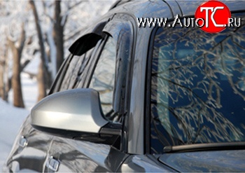 4 499 р. Дефлекторы окон (ветровики) Novline 4 шт INFINITI FX35 S50 рестайлинг (2006-2008)  с доставкой в г. Белгород