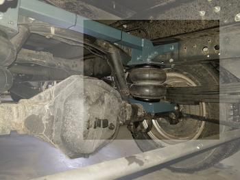 23 999 р. Комплект вспомогательной пневмоподвески на заднюю ось Aride (усиленная, 35C/45C/50C) Iveco Daily (2011-2014)  с доставкой в г. Белгород. Увеличить фотографию 3