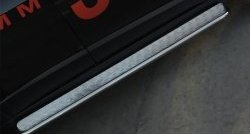 24 649 р. Подножки для ног (Trailhawk нержавейка d42 мм) SLITKOFF  Jeep Cherokee  KL (2014-2017) дорестайлинг  с доставкой в г. Белгород. Увеличить фотографию 3