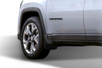 4 799 р. Брызговики Frosch  Jeep Compass  MK (2011-2015) рестайлинг (Передние)  с доставкой в г. Белгород. Увеличить фотографию 2