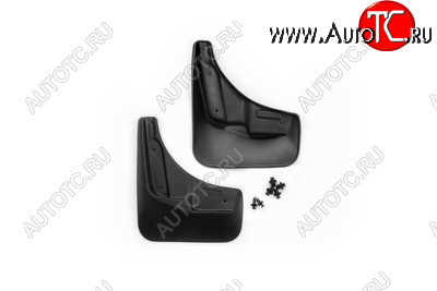 2 379 р. Брызговики Frosch Jeep Compass MK рестайлинг (2011-2015) (Передние)  с доставкой в г. Белгород