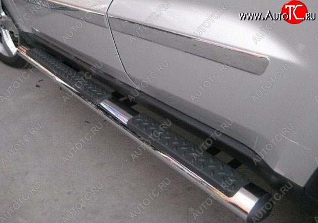 9 999 р. Пороги Original Design Chrome Jeep Grand Cherokee WK2 дорестайлинг (2010-2013)  с доставкой в г. Белгород