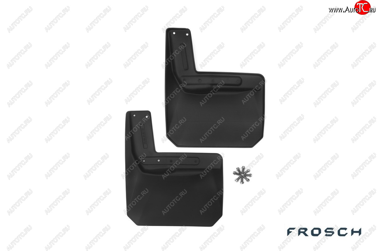 4 799 р. Брызговики (2, 4 дв.) Frosch (optimum, в коробке)  Jeep Wrangler  JK (2006-2010) 3 дв. дорестайлинг (Задние)  с доставкой в г. Белгород