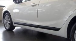 3 479 р. Молдинги RA (узкие, комплект 4 шт.) KIA Cerato 3 YD дорестайлинг седан (2013-2016) (Поверхность глянец (под окраску), Неокрашенные)  с доставкой в г. Белгород. Увеличить фотографию 6