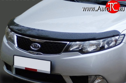 2 599 р. Дефлектор капота NovLine KIA Cerato 1 LD седан дорестайлинг (2003-2007)  с доставкой в г. Белгород