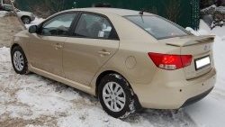6 299 р. Пороги накладки GT Dynamics KIA Cerato 2 TD седан (2008-2013) (Неокрашенные)  с доставкой в г. Белгород. Увеличить фотографию 2