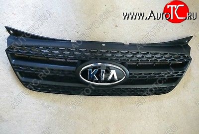 999 р. Решетка радиатора SPARD KIA Picanto 1 SA хэтчбэк 5 дв. 1-ый рестайлинг (2007-2010) (Неокрашенная)  с доставкой в г. Белгород