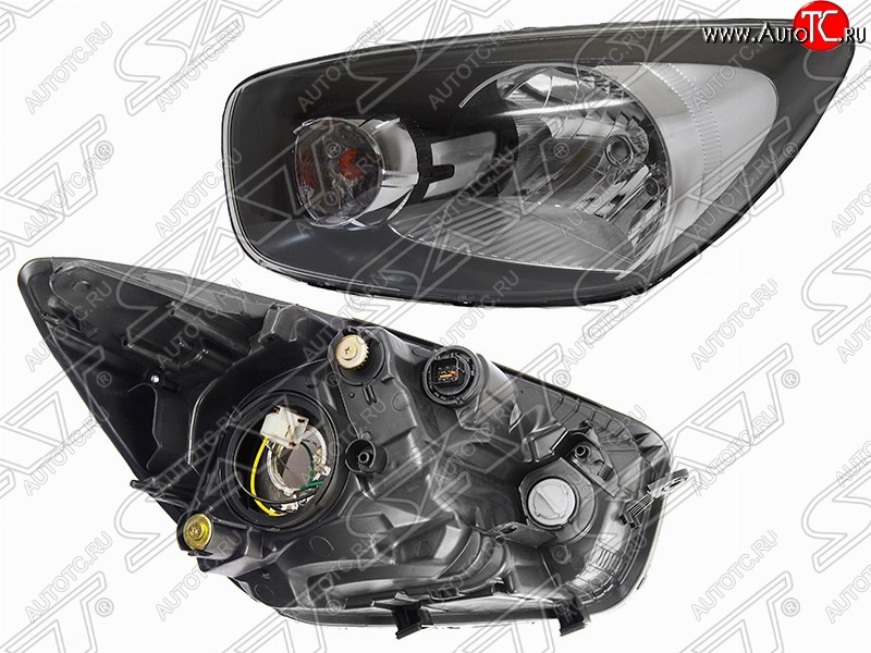 5 199 р. Левая фара передняя NSP KIA Picanto 2 TA хэтчбэк 3 дв. дорестайлинг (2011-2015)  с доставкой в г. Белгород