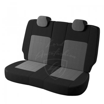 6 399 р. Чехлы для сидений Lord Autofashion Турин (жаккард) KIA Picanto 2 TA хэтчбэк 5 дв. рестайлинг (2015-2017) (Черный, вставка Люкс-94)  с доставкой в г. Белгород. Увеличить фотографию 2