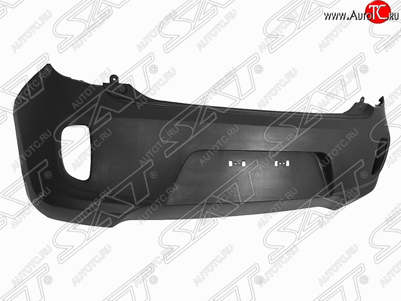 3 789 р. Бампер задний SAT KIA Picanto 2 TA хэтчбэк 3 дв. дорестайлинг (2011-2015) (Неокрашенный)  с доставкой в г. Белгород