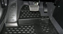 1 349 р. Комплект ковриков в салон Element 4 шт. (полиуретан)  KIA Picanto ( 2 TA хэтчбэк 5 дв.,  2 TA хэтчбэк 3 дв.) (2011-2017) дорестайлинг, рестайлинг  с доставкой в г. Белгород. Увеличить фотографию 2