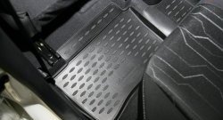 1 349 р. Комплект ковриков в салон Element 4 шт. (полиуретан)  KIA Picanto ( 2 TA хэтчбэк 5 дв.,  2 TA хэтчбэк 3 дв.) (2011-2017) дорестайлинг, рестайлинг  с доставкой в г. Белгород. Увеличить фотографию 4