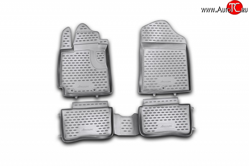 1 349 р. Комплект ковриков в салон Element 4 шт. (полиуретан)  KIA Picanto ( 2 TA хэтчбэк 5 дв.,  2 TA хэтчбэк 3 дв.) (2011-2017) дорестайлинг, рестайлинг  с доставкой в г. Белгород