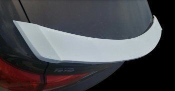 3 899 р. Спойлер Kuraj KIA Rio 3 QB рестайлинг седан (2015-2017) (Неокрашенный)  с доставкой в г. Белгород. Увеличить фотографию 2