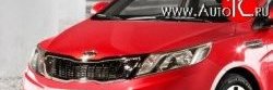 Капот Стандартный KIA Rio 3 QB хэтчбек 5 дв. рестайлинг (2015-2017) (Окрашенный)