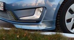 3 799 р. Накладки на передний бампер BS KIA Rio 3 QB хэтчбек 5 дв. дорестайлинг (2011-2015) (Неокрашенная)  с доставкой в г. Белгород. Увеличить фотографию 3