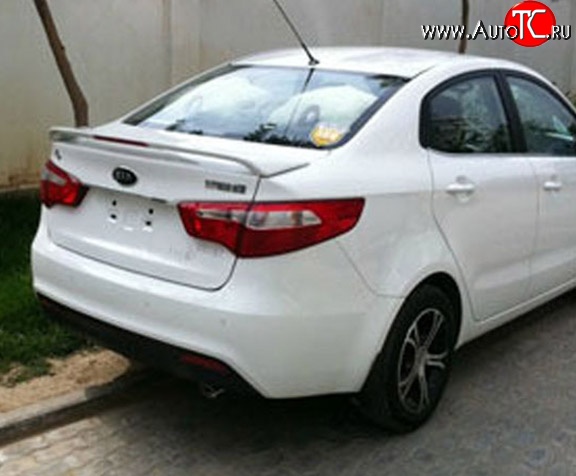 5 599 р. Спойлер M-VRS KIA Rio 3 QB дорестайлинг седан (2011-2015) (Неокрашенный)  с доставкой в г. Белгород