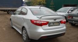 2 549 р. Спойлер LitCompany KIA Rio 3 QB рестайлинг седан (2015-2017) (Неокрашенный)  с доставкой в г. Белгород. Увеличить фотографию 2